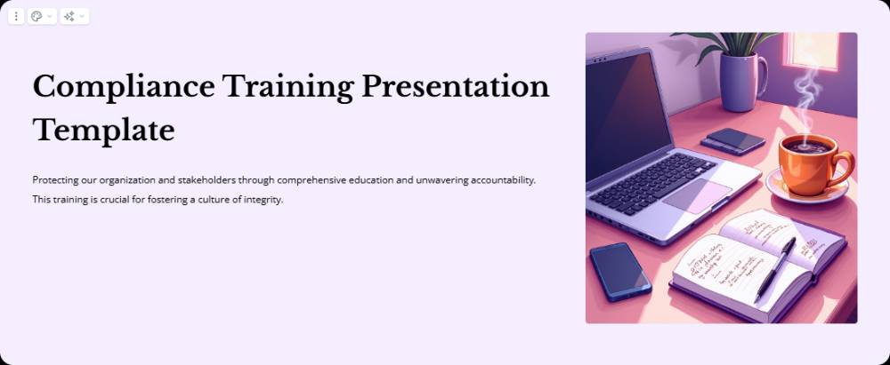 Compliance Training Presentation Template