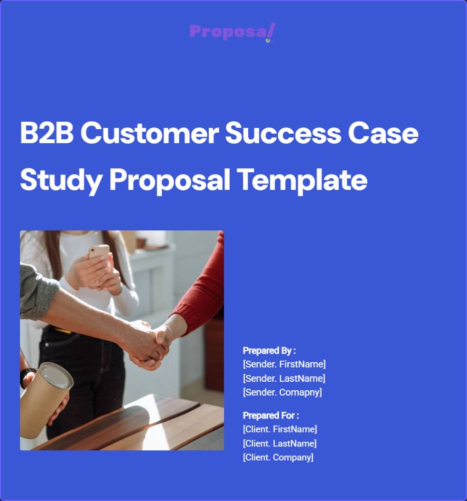 B2B Customer Success Case Study Template